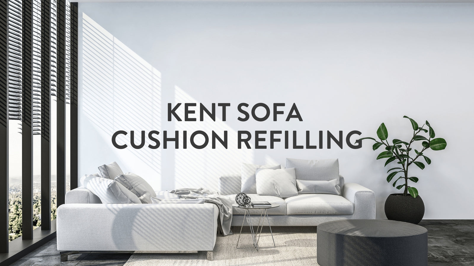 Kent sofa cushion refilling service saggy new foam firm