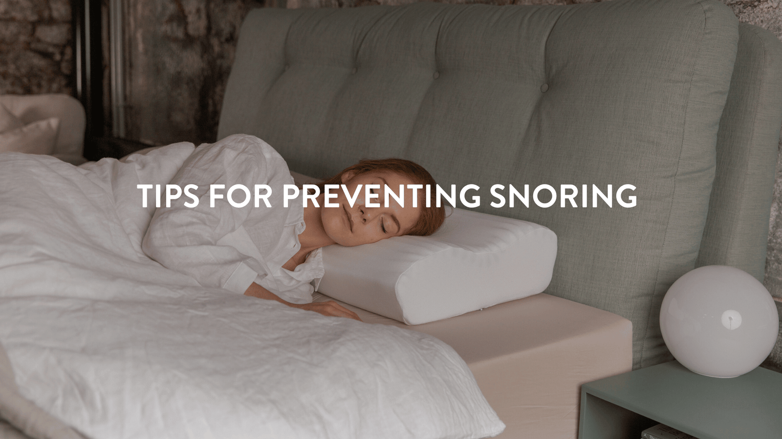 tips for preventing snoring with putnams pillows