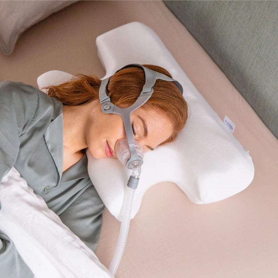 Memory Foam Advanced CPAP Pillow Sleep Apnea - Putnams blow out back neck shoulder pain