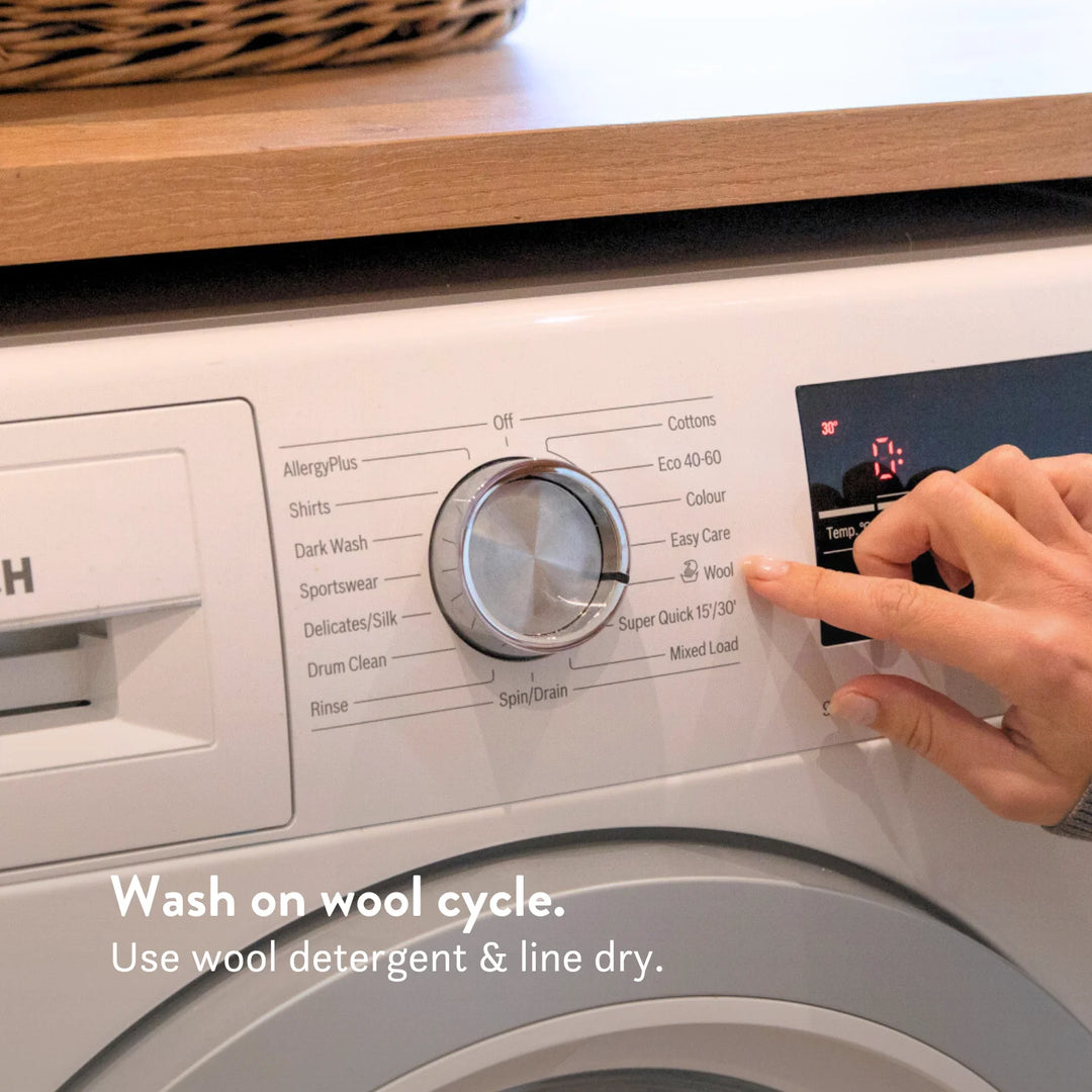 100% Cotton & British Wool Washable Mattress Protector handmade in the UK traceable ethical wool natural materials machine wash