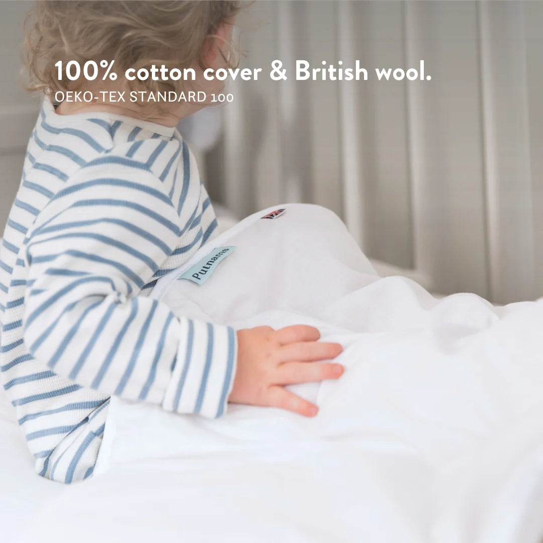 British Wool Duvet - Cot Bed - Toddler