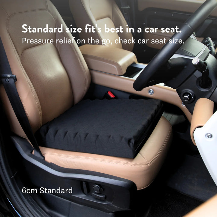 Sciatica Cushion for office, dining, sofa and car seats. Relieves pressure when sitting. Handmade in the UK. 