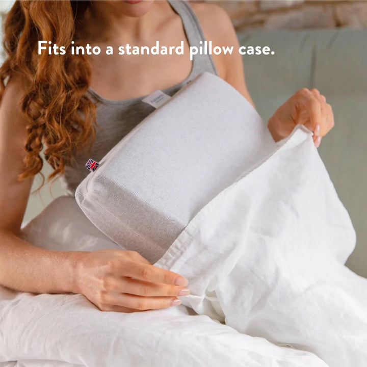 Graphite latex foam alternative natural chemical free plant made springy height adjustable cushion head neck shoulders Putnams UK