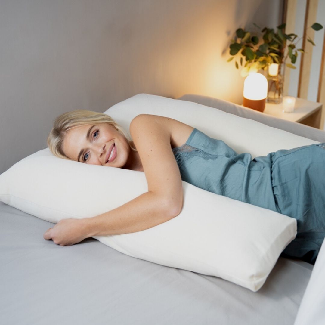 Breast Support Sleep Pillow - U Shape - Putnams side sleeping pain rest between cushion